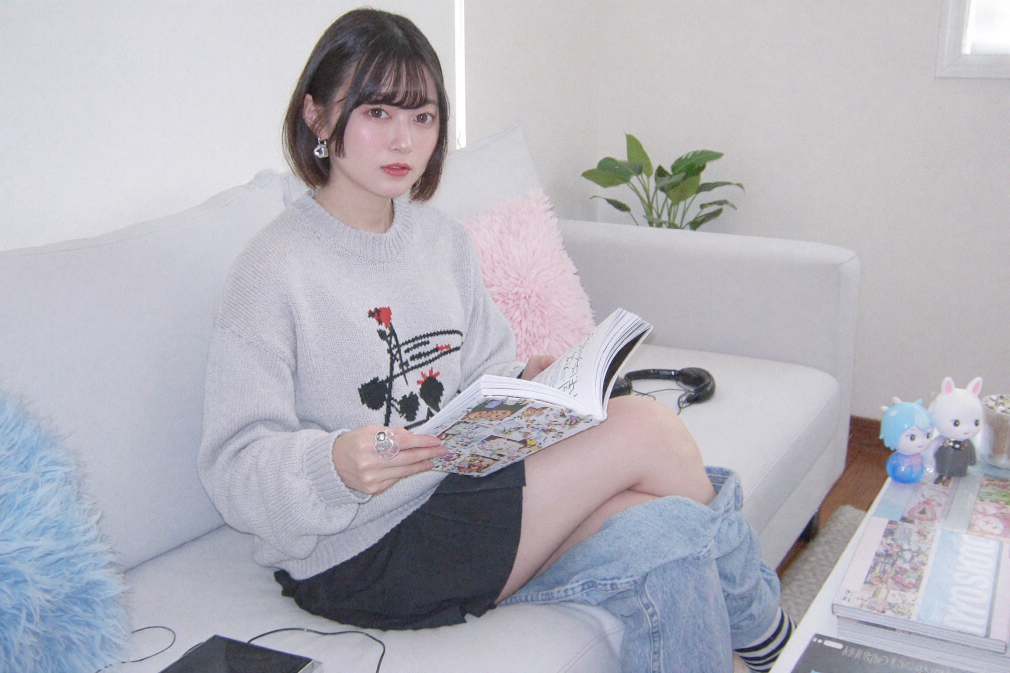 好きなものに囲まれたノア